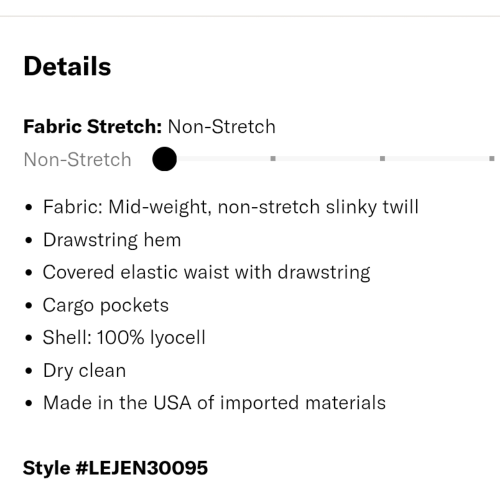Le Jean Parachute Pants Camel Brown Size 10 $248 - Picture 4 of 11